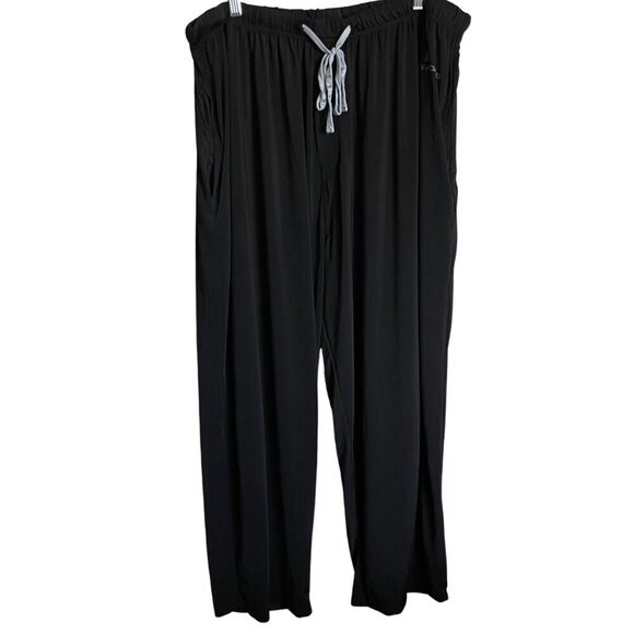 Stacy Adams Black Stretch Pajama Pants Size XXXL - Picture 1 of 5